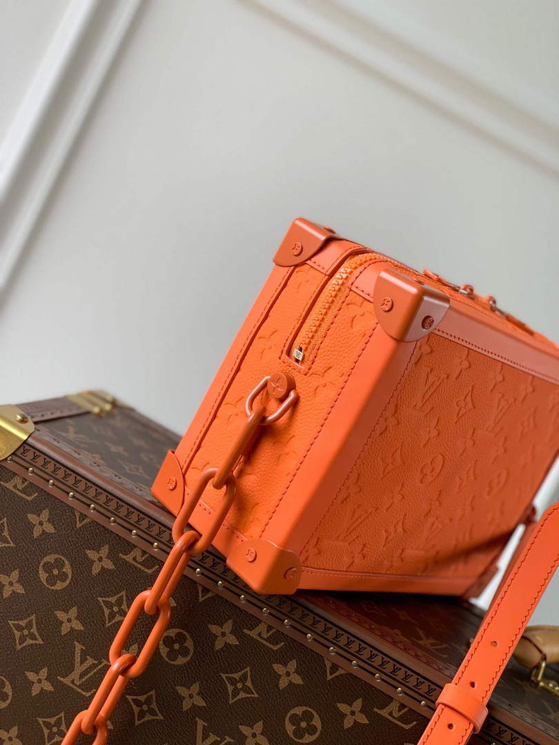 LV M55700 Louis Vuitton Soft Trunk Bag Orange - Default Title - View 2