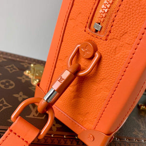 LV M55700 Louis Vuitton Soft Trunk Bag Orange - Default Title - View 6