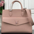 LV M55846 Louis Vuitton Lockme Tote MM Leathers M55817 Bag Pink - luxibagsmall