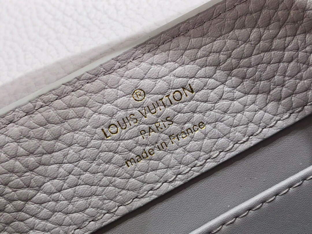 LV M56071 Louis Vuitton Capucines Mini Handbag Taro Purple - Default Title - View 8