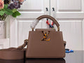 LV M56071 Louis Vuitton Capucines Mini Handbag Light brown
