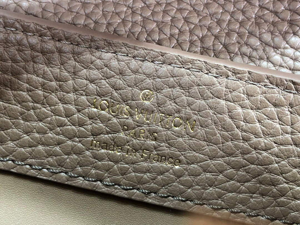 LV M56071 Louis Vuitton Capucines Mini Handbag Light brown