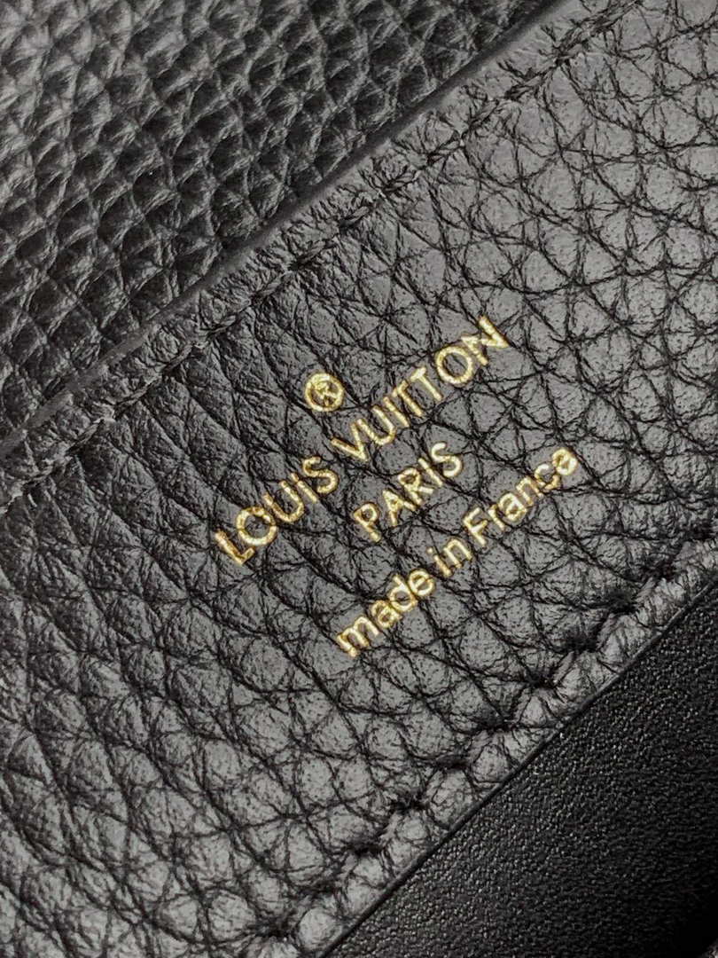 LV M56071 Louis Vuitton Capucines mini Leather Bag Black - Default Title - View 8