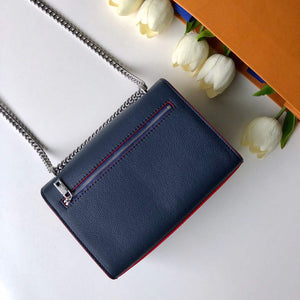 LV M56137 Louis Vuitton Mylockme Chain Bag Navy Blue - Default Title - View 2