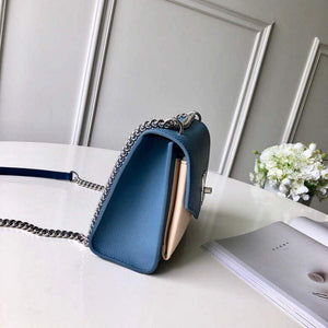 LV M56137 Louis Vuitton Mylockme Chain Bag Blue - Default Title - View 3