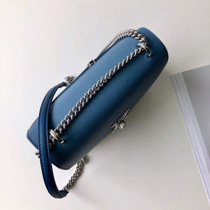 LV M56137 Louis Vuitton Mylockme Chain Bag Blue - Default Title - View 4