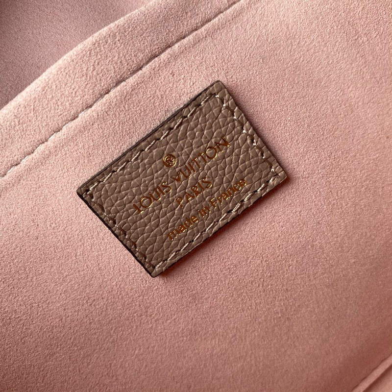 LV M56137 Louis Vuitton Mylockme Chain Bag Greige Gray