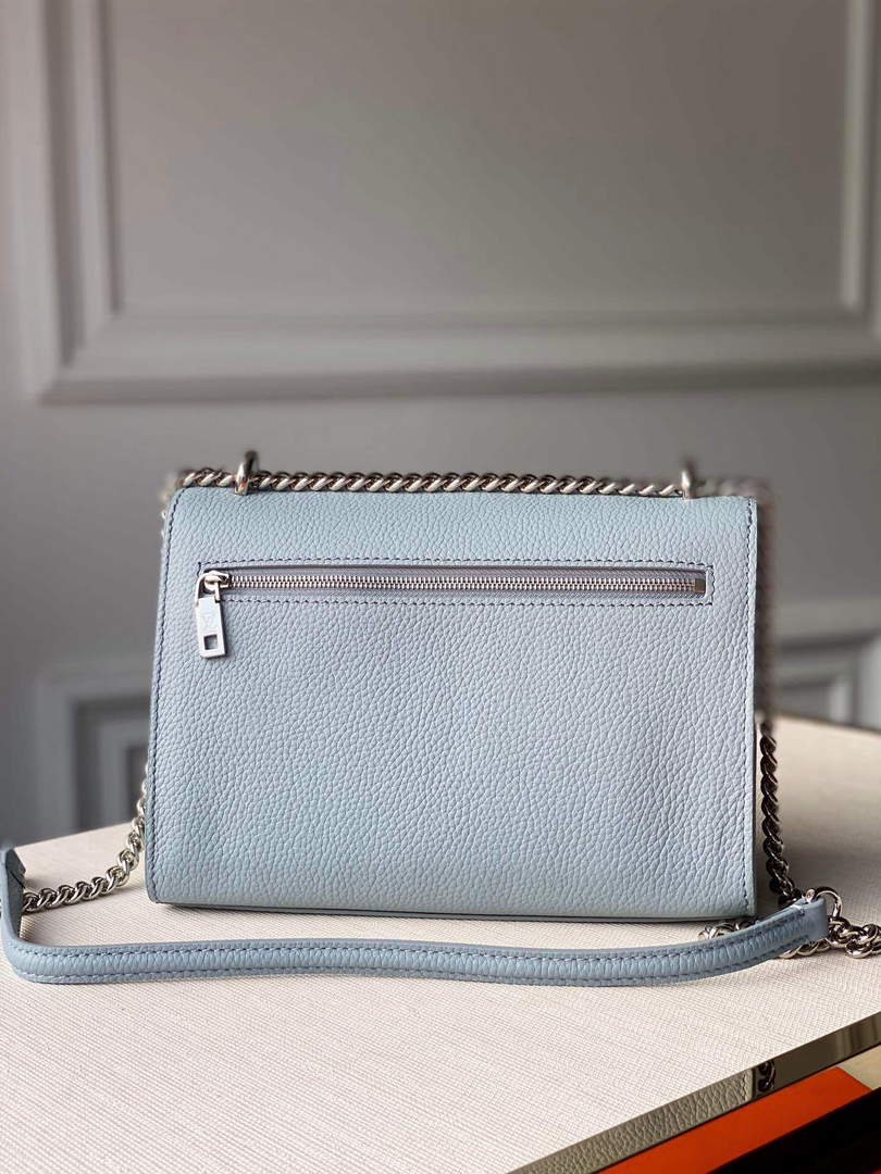 LV M56137 Louis Vuitton Mylockme Chain Bag Light Blue - Default Title - View 2