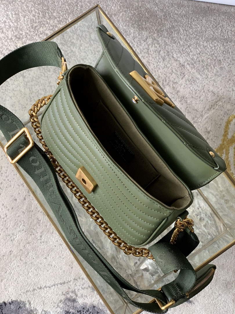 LV M56471 Louis Vuitton New Wave Multi-Pochette Leather M56461 Green - Default Title - View 8