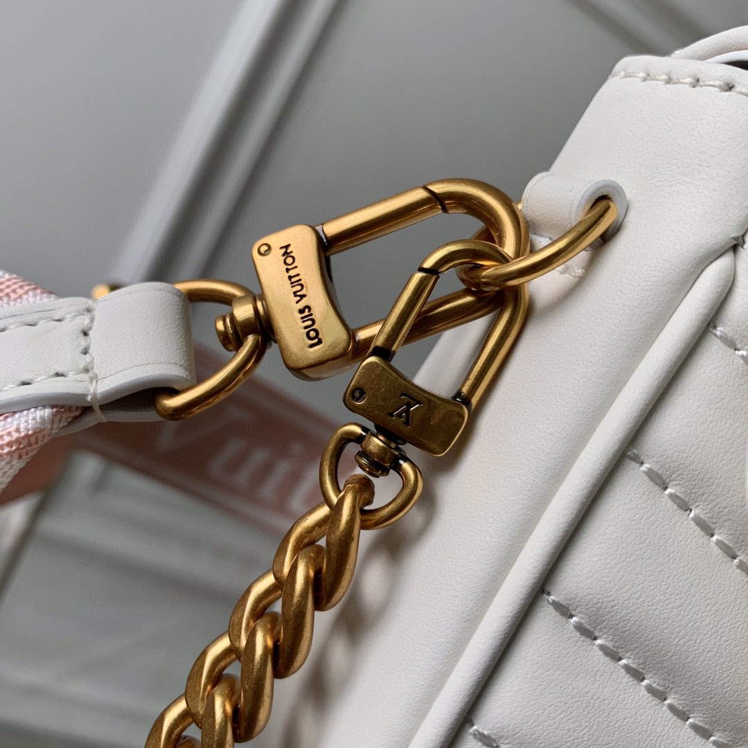 LV M56466 Louis Vuitton New Wave Multi-Pochette Leather M56461 White - Default Title - View 8