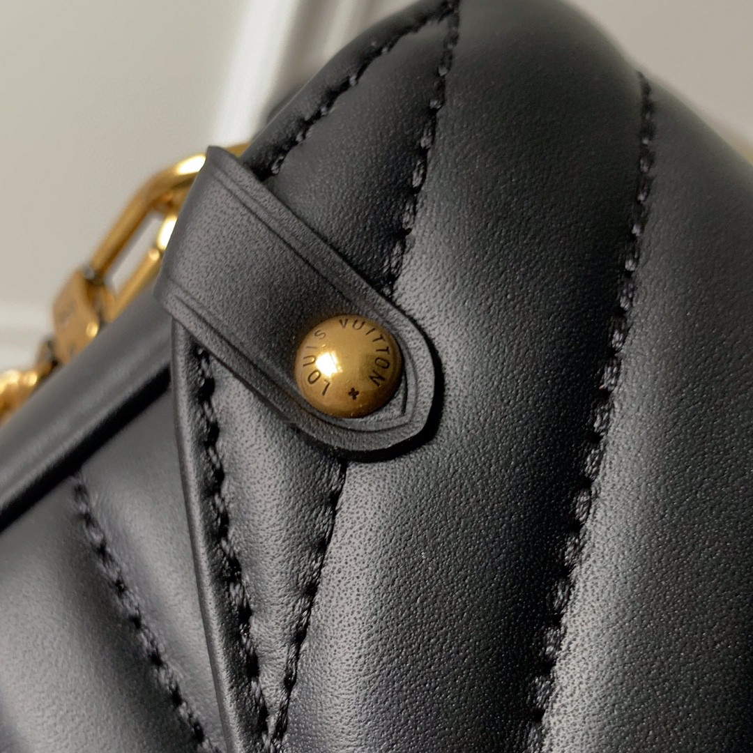 LV M56461 Louis Vuitton New Wave Multi-Pochette Leather M58941 Black - Default Title - View 7