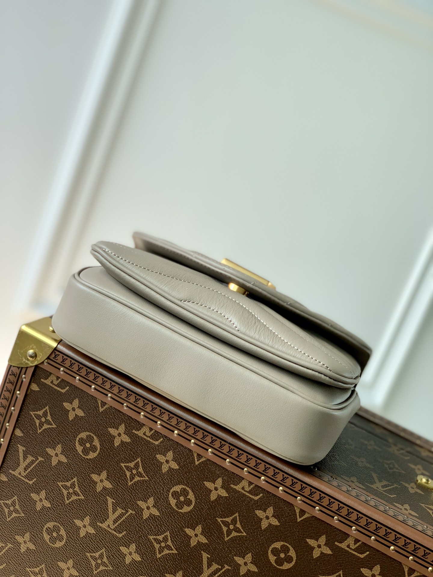 LV M56467 Louis Vuitton New Wave Multi-Pochette Leather M56466 Dark Green