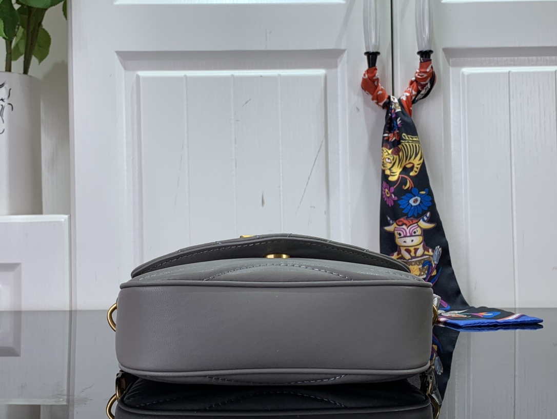 LV M56467 Louis Vuitton New Wave Multi-Pochette Leather M56466 Gray - Default Title - View 4