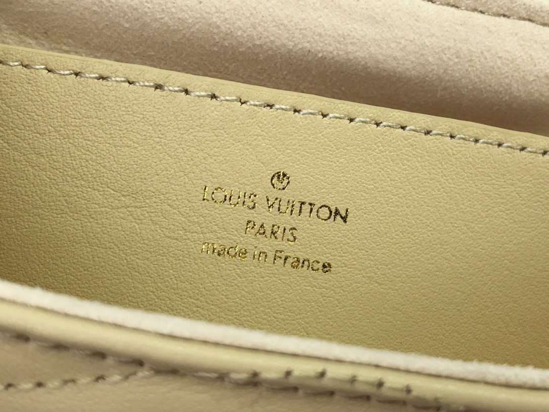 LV M56466 Louis Vuitton New Wave Multi-Pochette Leather M56467 Light Yellow - Default Title - View 9