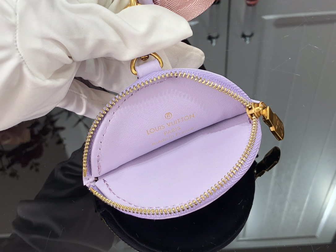 LV M56466 Louis Vuitton New Wave Multi-Pochette Leather M56461 Purple - Default Title - View 9