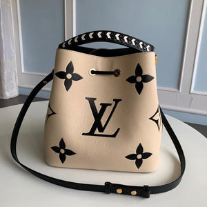 LV M56889 Louis Vuitton LV CRAFTY N¨¦ONO¨¦ MM M56888 Bag Cream - luxibagsmall