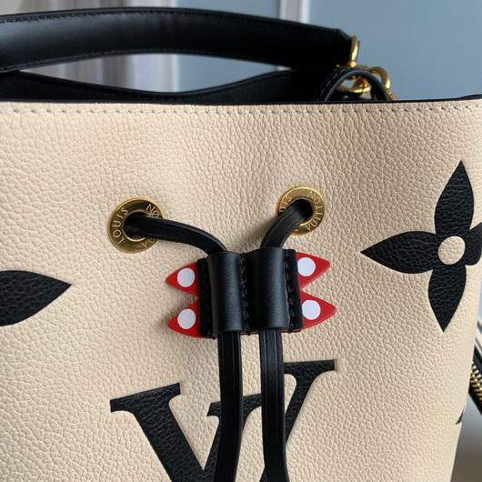 LV M56889 Louis Vuitton LV CRAFTY N¨¦ONO¨¦ MM M56888 Bag Cream - luxibagsmall