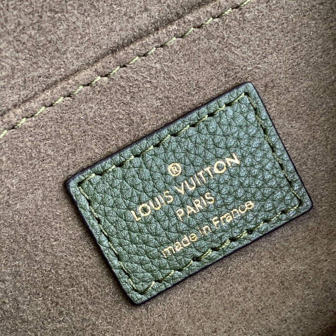 LV M57067 Louis Vuitton M57072 Lockme Chain PM Shoulder Bags in Monogram Green