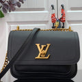LV M57073 Louis Vuitton M57071 Lockme Chain Bag Black
