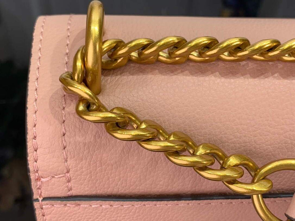 LV M57071 Louis Vuitton M57073 Lockme Chain Bag Pink