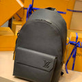 LV M57079 Louis Vuitton Backpack Lv Aerogram Black - Default Title - View 1