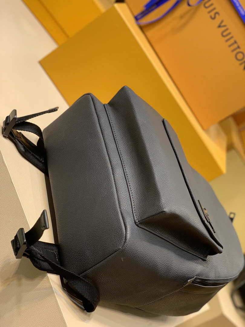 LV M57079 Louis Vuitton Backpack Lv Aerogram Black - Default Title - View 3