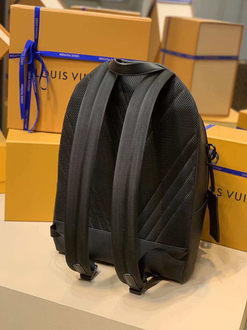 LV M57079 Louis Vuitton Backpack Lv Aerogram Black - Default Title - View 5