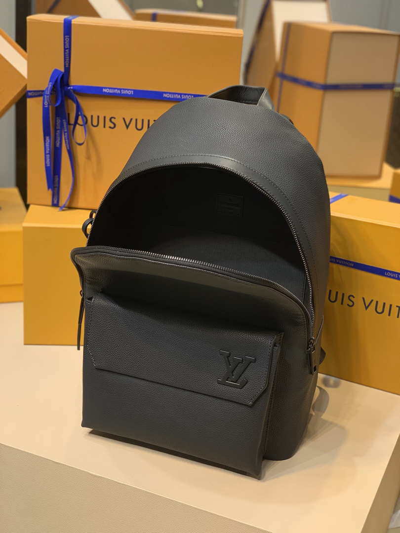 LV M57079 Louis Vuitton Backpack Lv Aerogram Black