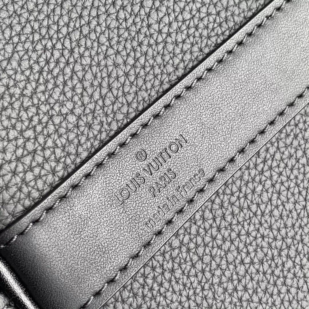 LV M57088 Louis Vuitton Keepall Bandouliere 42 Keepall Bandouli¨¨re LV Aerogram Black