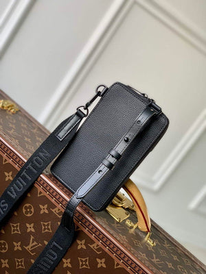 LV M57089 Louis Vuitton Phone Pouch Black - Default Title - View 2