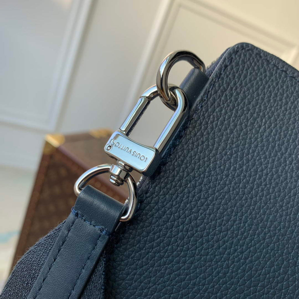 LV M57089 Louis Vuitton Phone Pouch Blue