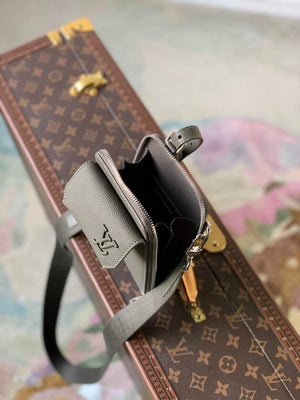LV M57089 Louis Vuitton Phone Pouch Green - Default Title - View 6