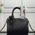 LV M57111 Louis Vuitton Speedy BB Handbag Black