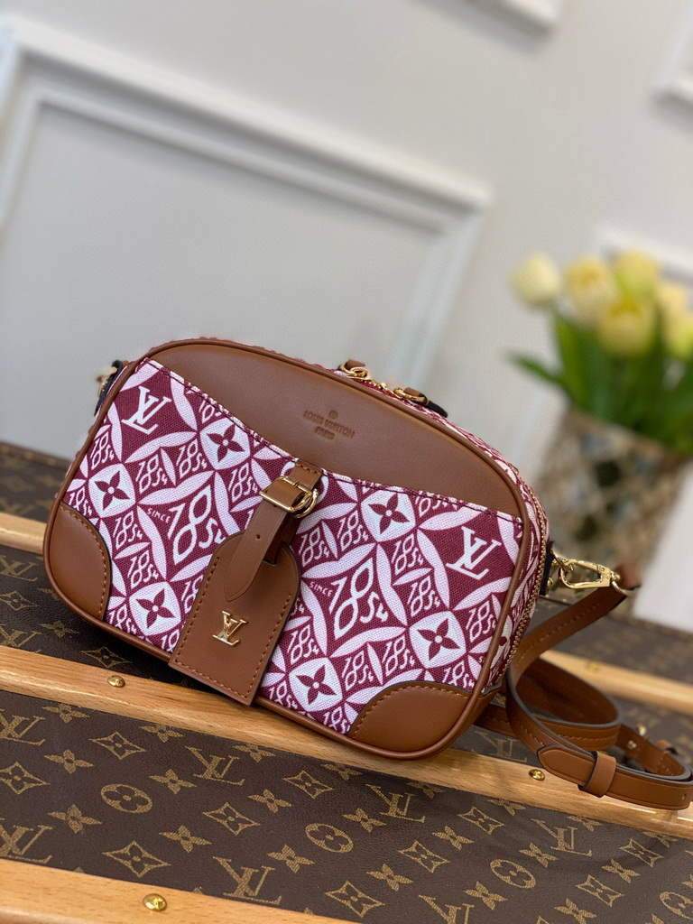 LV M57168 Louis Vuitton Since 1854 Deauville Mini Bag M57205 Brown