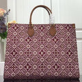 LV M57185 Louis Vuitton M57207  Since 1854 Onthego Gm Monogram Jacquard Red - luxibagsmall