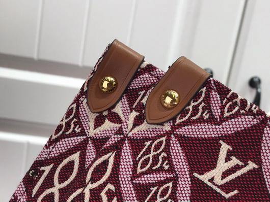 LV M57185 Louis Vuitton M57207  Since 1854 Onthego Gm Monogram Jacquard Red - luxibagsmall