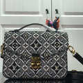 LV M57272 Louis Vuitton Since 1854 Pochette Metis Monogram Jacquard Gray - luxibagsmall