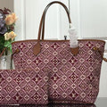 LV M57273 Louis Vuitton M57230 since 1854 Neverfull MM Shopping Bag Bordeaux - Voguebags