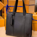 LV M57308 Louis Vuitton Takeoff Tote Bag Black - Default Title - View 1