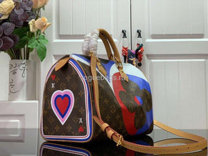 LV M57451 Louis Vuitton Game On Speedy Bandouliere 30 Bag Monogram Canvas - Voguebags