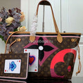 LV M57452 Louis Vuitton Game On Neverfull MM Monogram Canvas - Voguebags