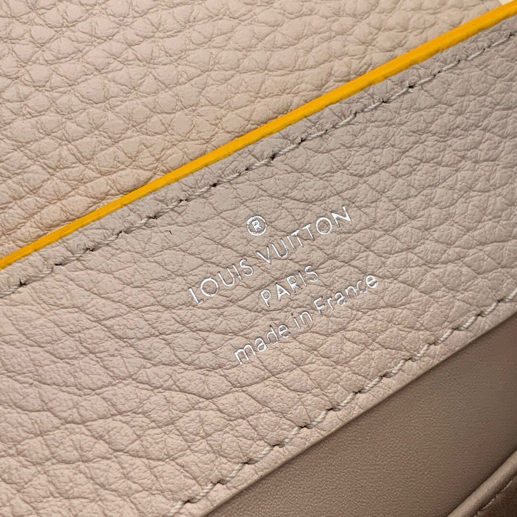 LV M57521 Louis Vuitton Capucines Mini M57520 Bag Yellow Beige - luxibagsmall