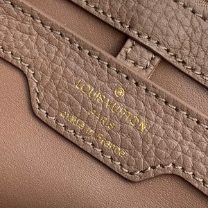 LV M57539 Louis Vuitton Capucines BB Handbag Grey and Pink - Default Title - View 8