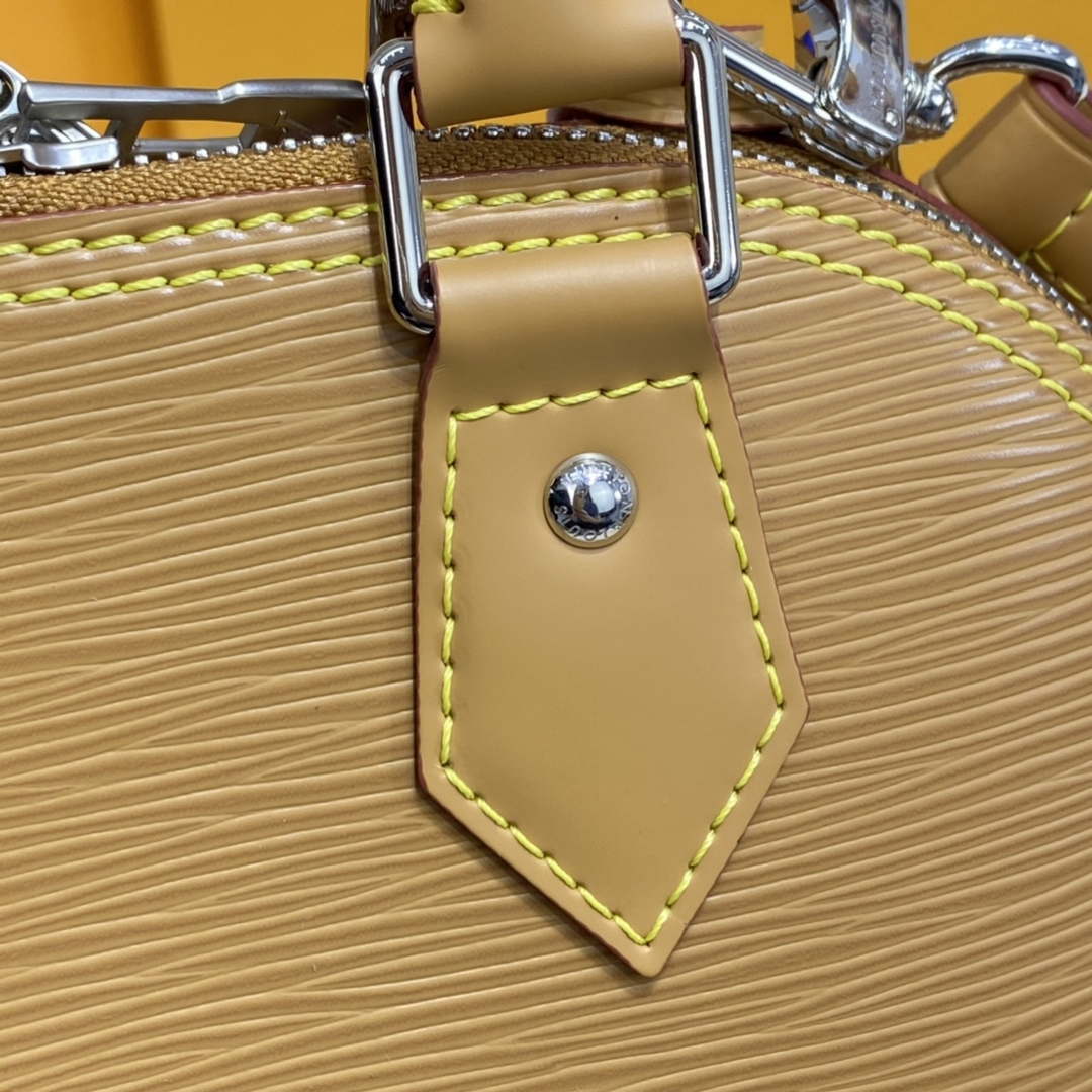 LV M57540 Louis Vuitton Alma BB Epi Handbag Caramel - Default Title - View 8