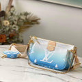 LV M57633 Louis Vuitton M57634 Multi Pochette Accessoires Bag Blue