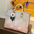 LV M57640 Louis Vuitton Onthego GM Tote Bag Brume Gray