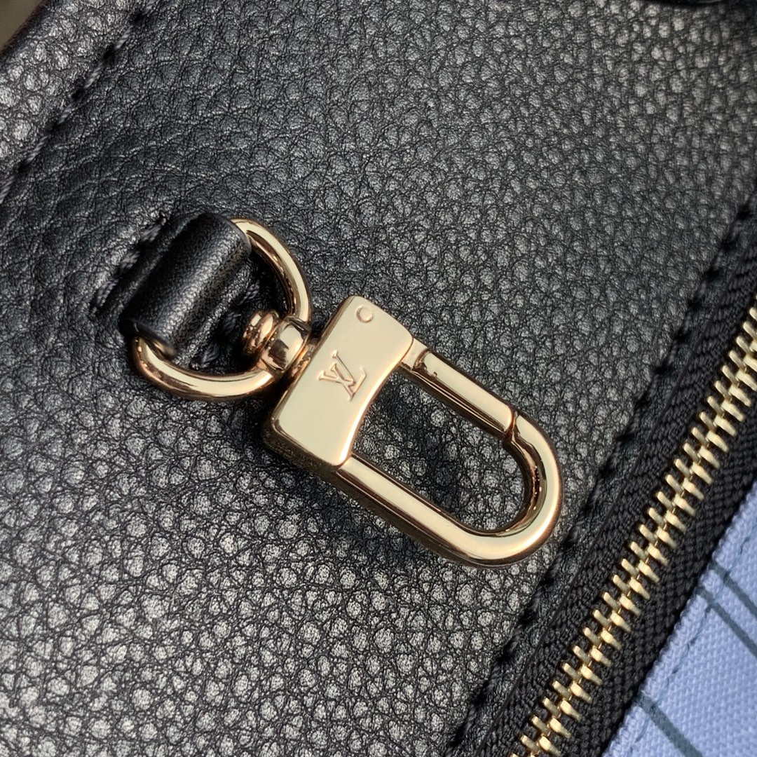 LV M57644 Louis Vuitton Onthego GM Tote Bag Black - Default Title - View 6