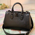 LV M57680 Louis Vuitton Grenelle Tote PM M57681 Black