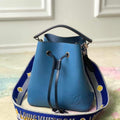LV M57691 Louis Vuitton N¨¦oNo¨¦ BB Bucket Bag M57693 M57706 Bleuet Blue