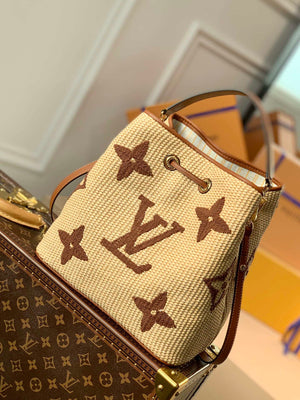 LV M57704 Louis Vuitton N¨¦ONO¨¦ MM Bag Apricot - Default Title - View 2